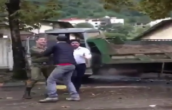 ضرب و شتم راننده خاور
