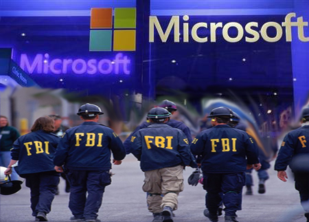 همکاری مایکروسافت و FBI