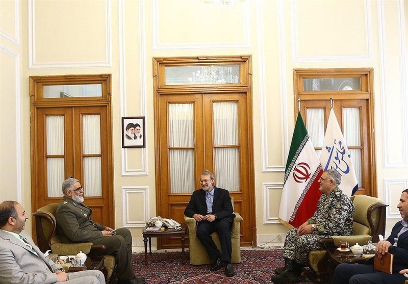 دیدار امیر پوردستان و علی لاریجانی