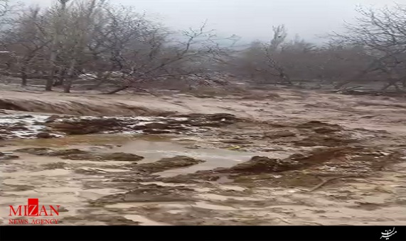 تصاویر دلخراش سیل روستای عجب‌شیر 