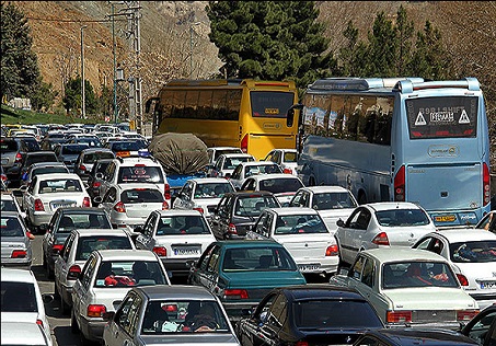 ترافیک نیمه سنگین در  آزادراه کرج- تهران/ثبت 7 استان پرتردد از ابتدای شهریور تاکنون
