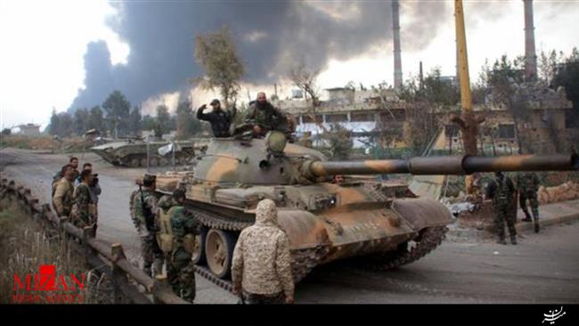 شهر صوران در حماه آزاد شد/ورود نیروهای سوری به منطقه شهر صوران در حماه آزاد شد/ورود نیروهای سوری به منطقه