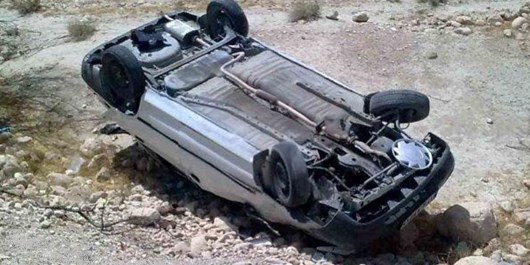 واژگونی خودروی 