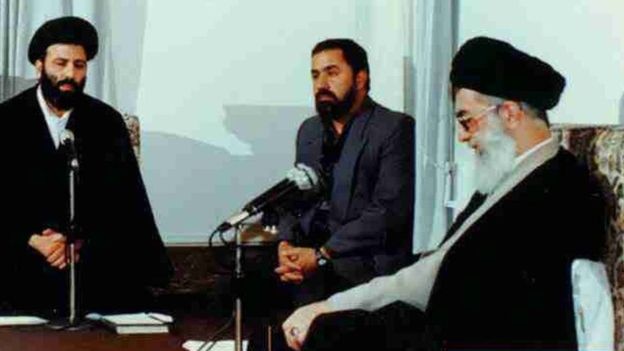 رئیسی در کنار رهبر انقلاب رئیسی در کنار رهبر انقلاب