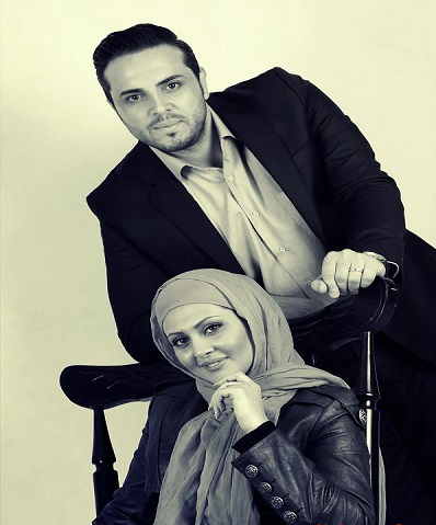 پدرام کریمی در کنار همسرش پدرام کریمی در کنار همسرش
