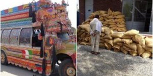 بیش از ۶ هزار کیلوگرم مواد انفجاری هنگام انتقال به 