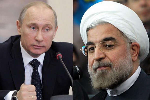 روحانی به پوتین تبریک گفت