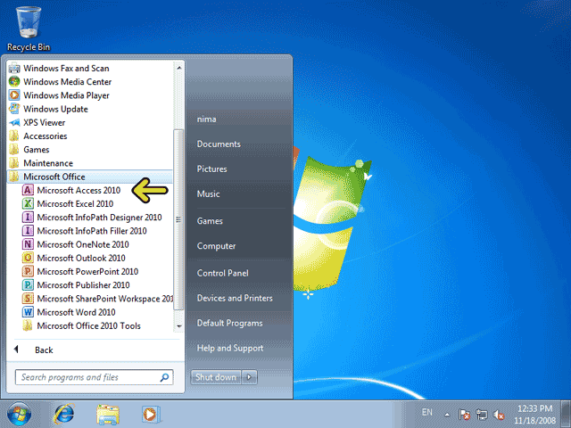 آموزش Access 2010 / مقدماتی/ بخش اول آموزش Access 2010 / مقدماتی/ بخش اول