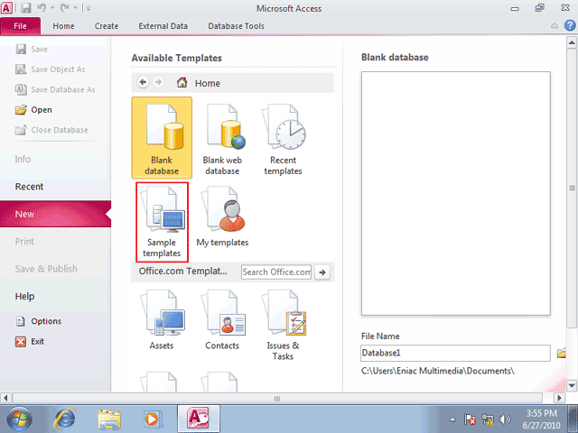 آموزش Access 2010 / مقدماتی/ بخش اول آموزش Access 2010 / مقدماتی/ بخش اول