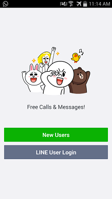 آموزش تصویری کار با مسنجر LINE / بخش اول