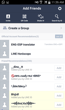 آموزش تصویری کار با مسنجر LINE / بخش اول
