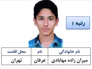 به رتبه یک شدن فکر می‌کردم/ انتخابم علوم سیاسی دانشگاه تهران است