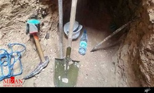 گاز چاه جان دو جستجو گر گنج را گرفت