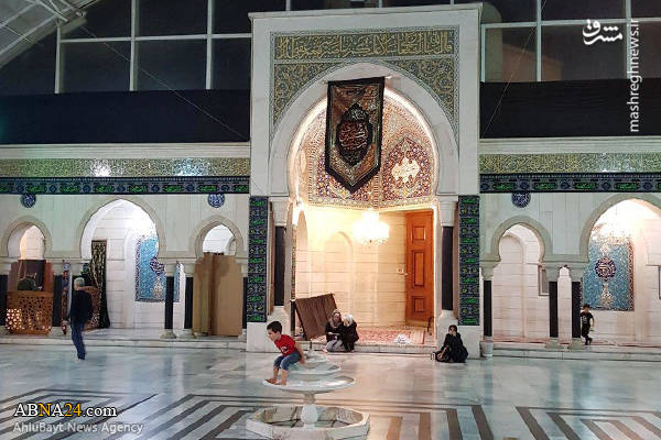 حرم حضرت رقیه(س) در ایام ماه محرم در قاب تصویر حرم حضرت رقیه(س) در ایام ماه محرم در قاب تصویر