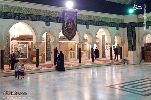 حرم حضرت رقیه(س) در ایام ماه محرم در قاب تصویر حرم حضرت رقیه(س) در ایام ماه محرم در قاب تصویر