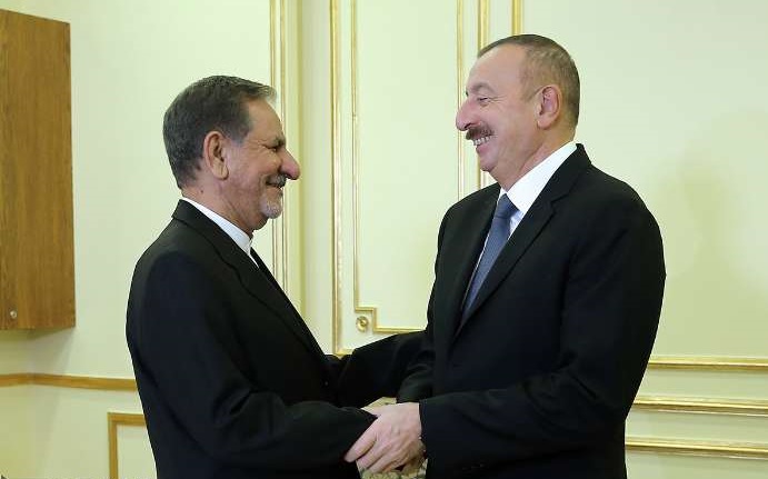 تاکید جهانگیری بر همکاری تهران - باکو درمقابله با گروه‌های تروریستی