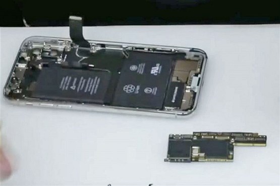 استفاده از 2 باتری در گوشی های iPhone X +عکس