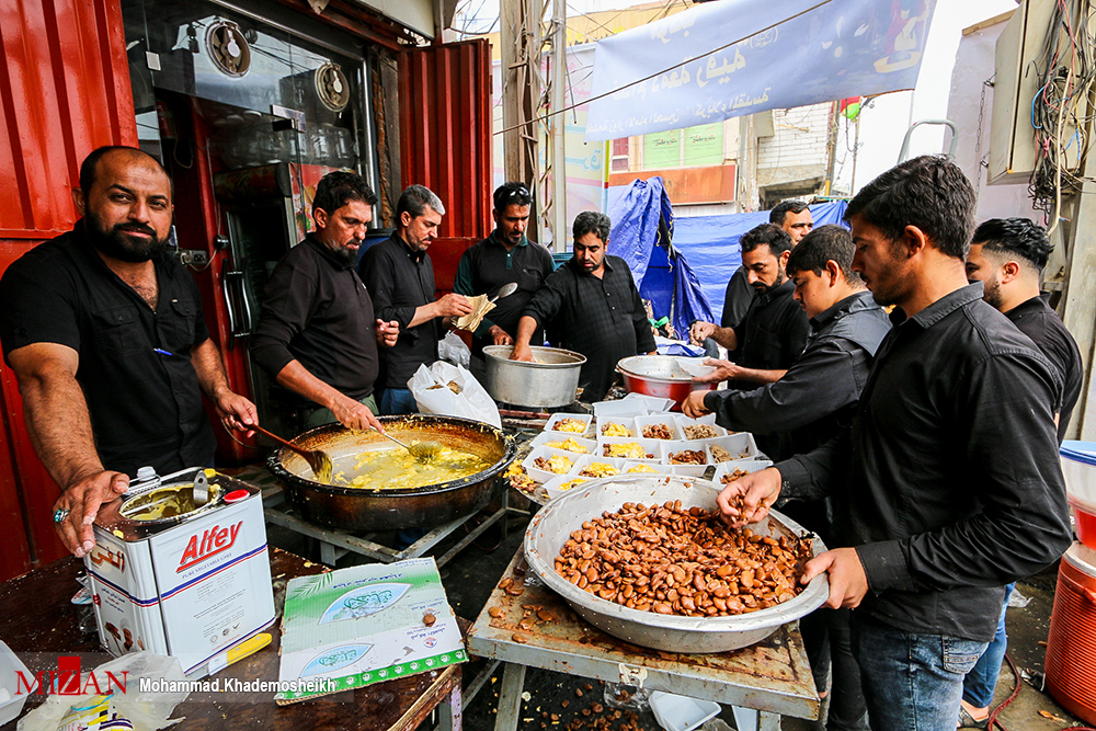 پذیرایی از زائران 