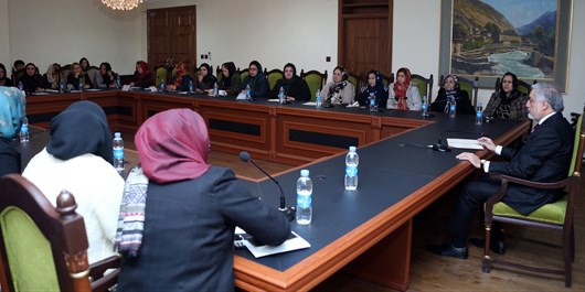 مشارکت زنان در جامعه ضامن ثبات و سلامت