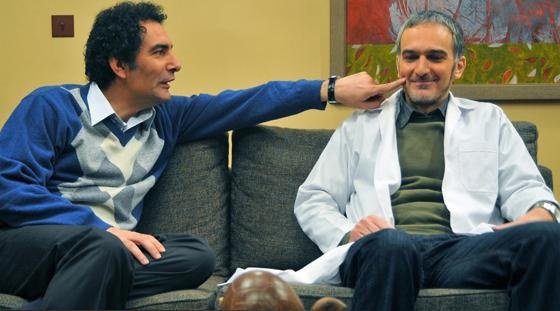 بهنام تشکر در ساختمان پزشکان