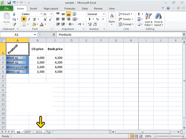 آموزشExcel 2010 /مقدماتی/بخش پنجم