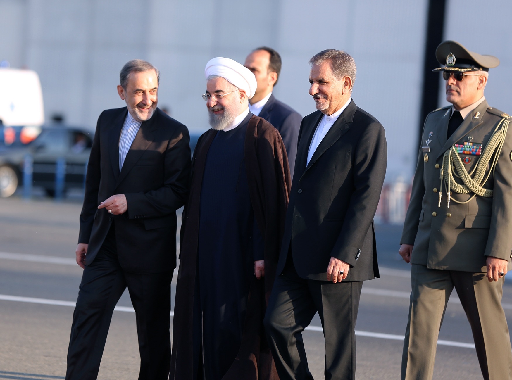 روحانی عازم ترکیه شد