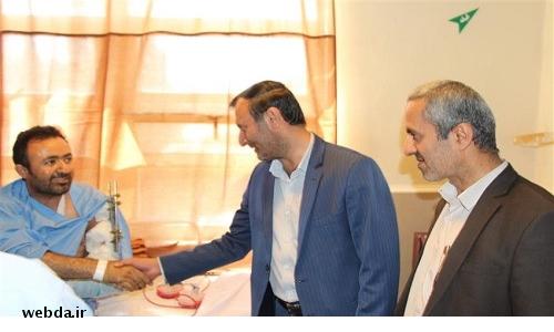 تیم جراحی بیمارستان نمازی شیراز،از قطع عضو مجروح حمله تروریستی اهواز جلوگیری کردند