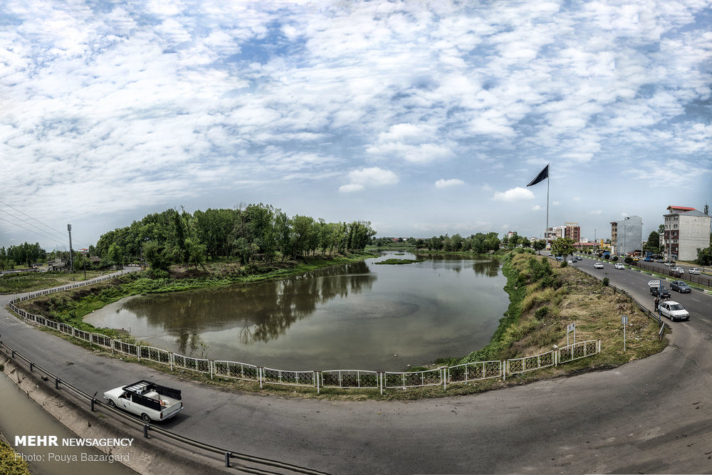 تصاویری از تالاب عینک رشت
