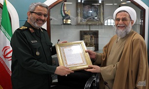 حجت‌الاسلام محمدحسنی با سردار غیب پرور دیدار کرد