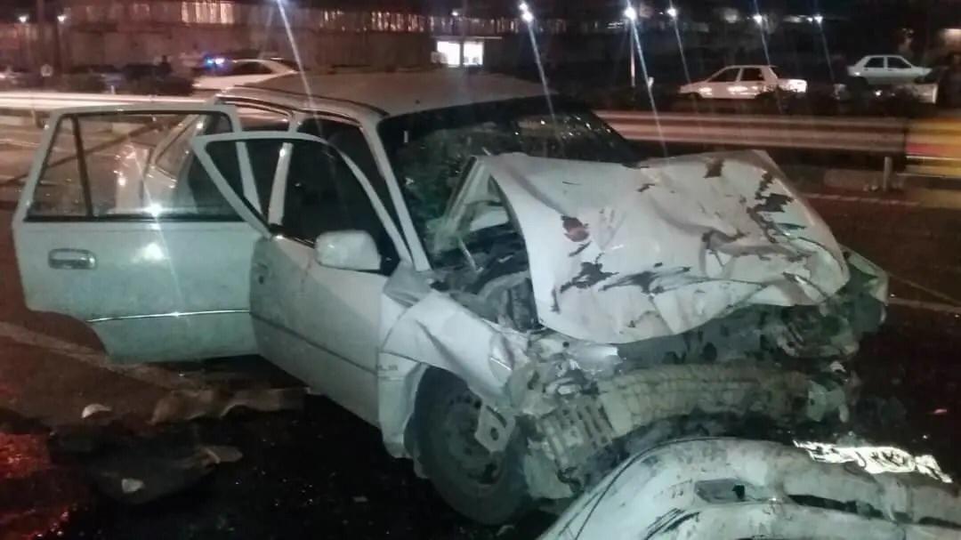 برخورد مرگبار ۲۰۶ با دوو در یاسینی