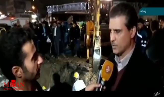 توضیحات مدیرعامل شرکت آبفا درباره ترکیدگی لوله آب در میدان توحید +فیلم