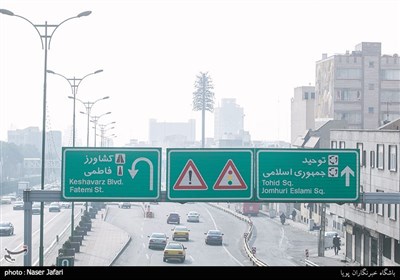 تصاویری از آلودگی شدید هوای پایتخت! تصاویری از آلودگی شدید هوای پایتخت!