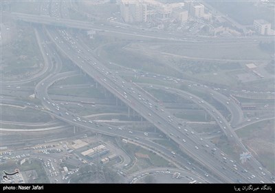 تصاویری از آلودگی شدید هوای پایتخت! تصاویری از آلودگی شدید هوای پایتخت!