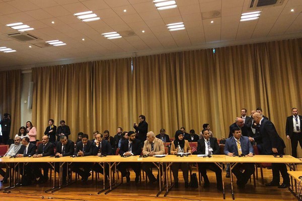 مذاکرات صلح یمن در سوئد آغاز شد مذاکرات صلح یمن در سوئد آغاز شد