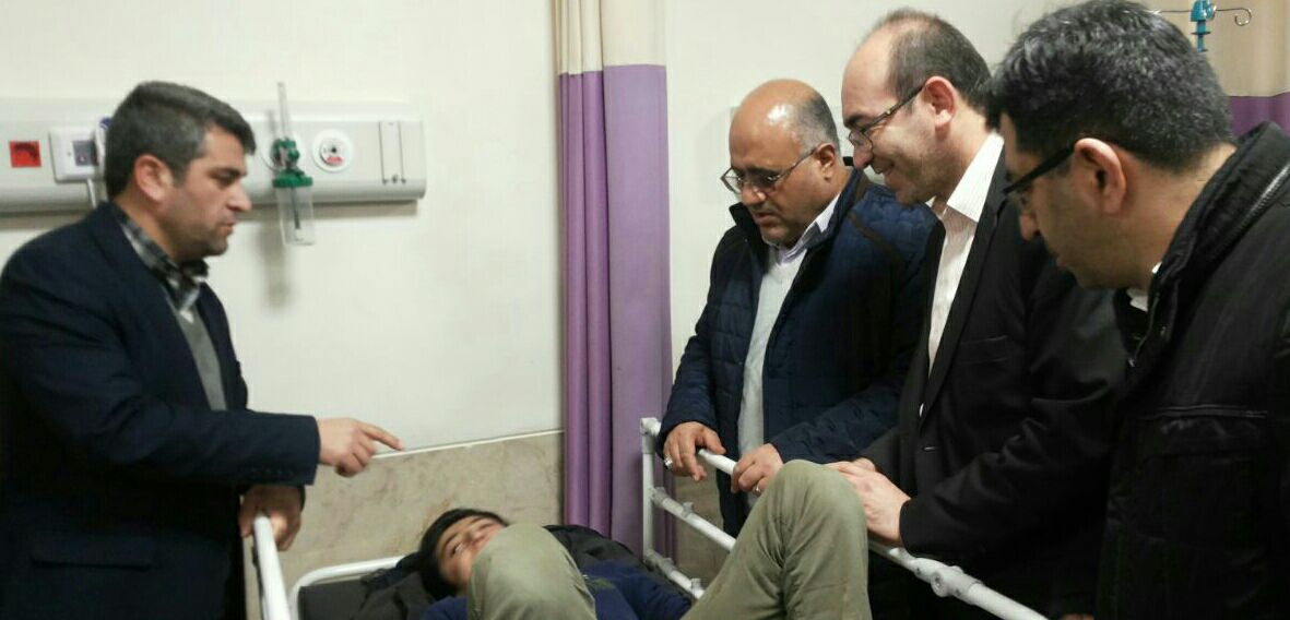 وضعیت جسمانی سه دانش آموز حادثه دیده ارومیه مطلوب است