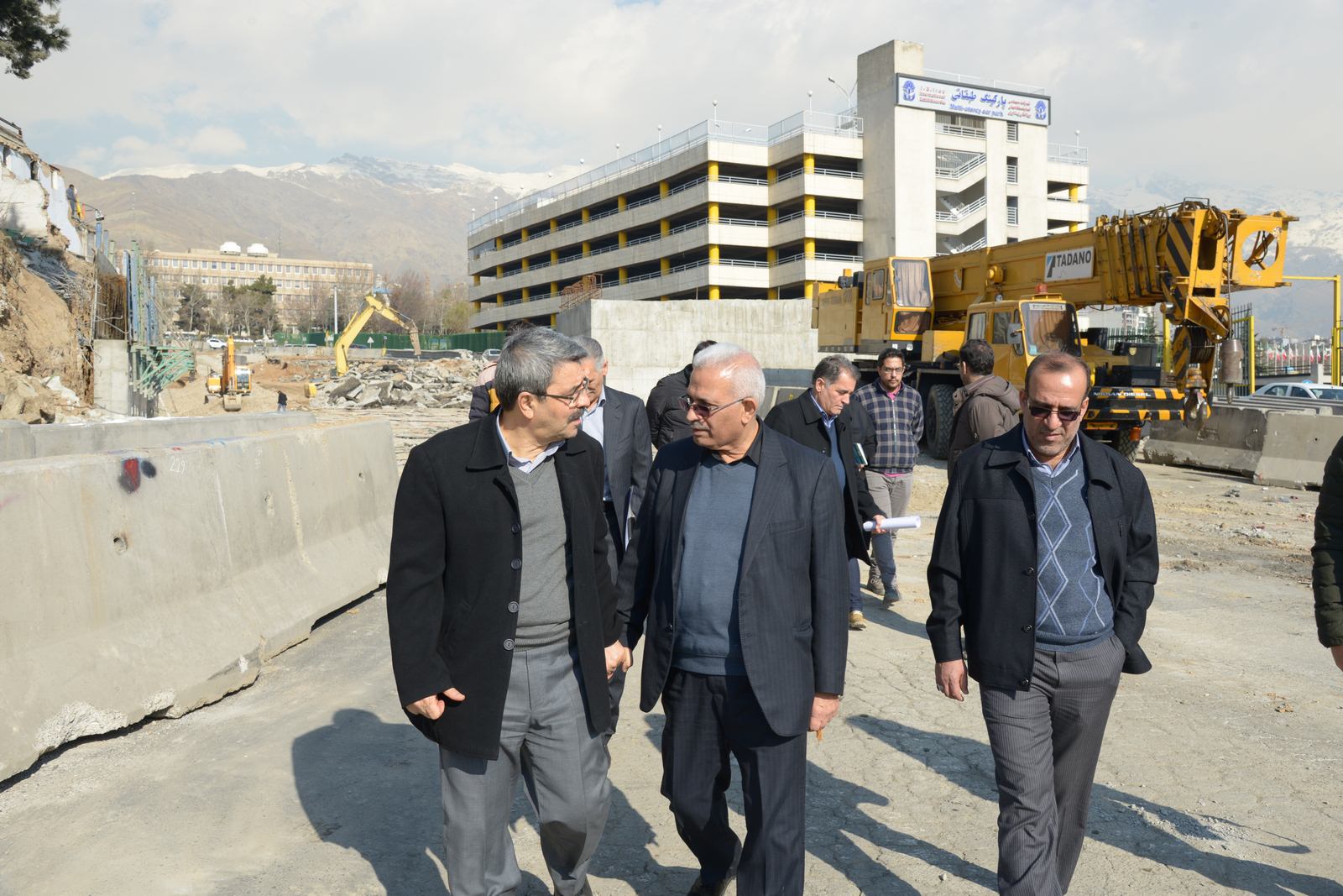 پل تقاطع غیر همسطح بزرگراه شهید چمران در مراحل پایانی عملیات اجرایی پل تقاطع غیر همسطح بزرگراه شهید چمران در مراحل پایانی عملیات اجرایی
