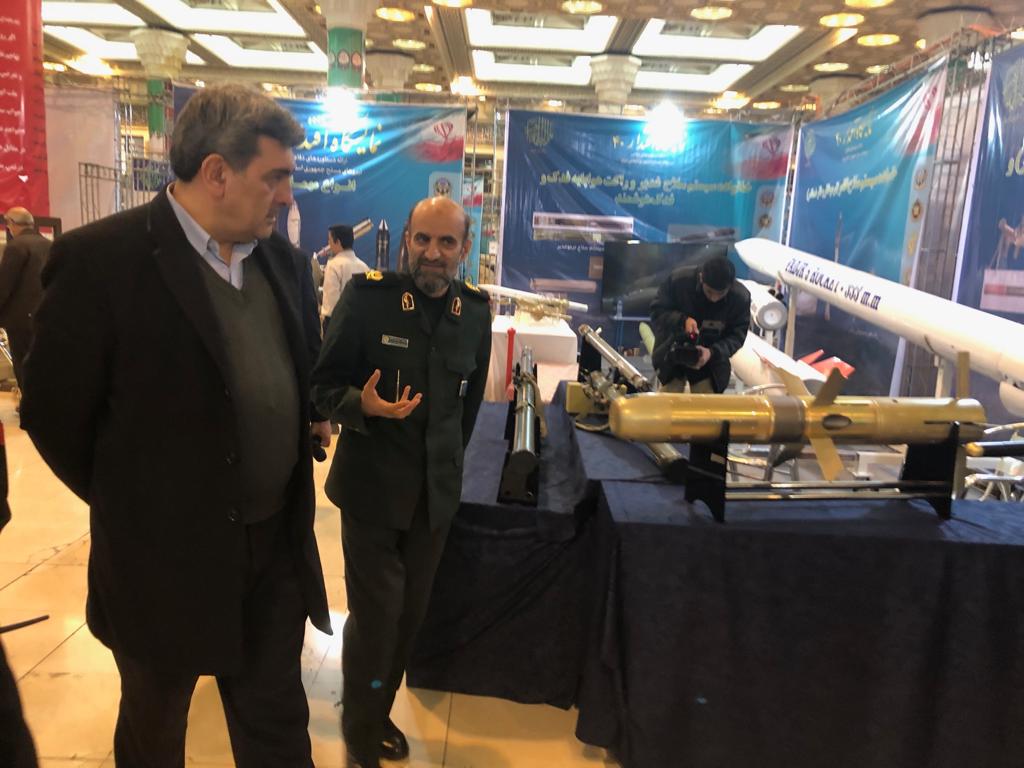 بازدید حناچی از «نمایشگاه بزرگ دستاوردهای دفاعی جمهوری اسلامی»