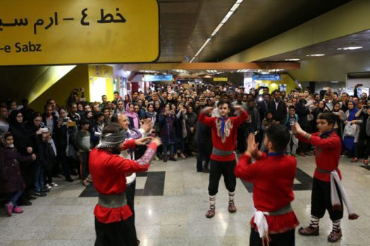 برنامه «آوای سرزمین من ۴» در ۱۳ ایستگاه منتخب متروی تهران برگزار می‌شود