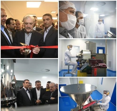 افتتاح خط جدید تولید داروهای انسانی و مکملهای غذایی شرکت مهبان دارو افتتاح خط جدید تولید داروهای انسانی و مکملهای غذایی شرکت مهبان دارو