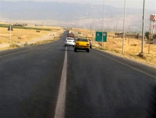محور نهاوند _ اورزمان در آستانه اربعین حسینی افتتاح شد