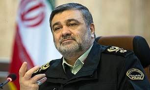 بازدید فرمانده نیروی انتظامی از پایانه مرزی میرجاوه