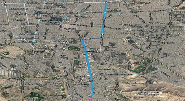 اعلام مسیر‌های پیاده‌روی جاماندگان اربعین در تهران