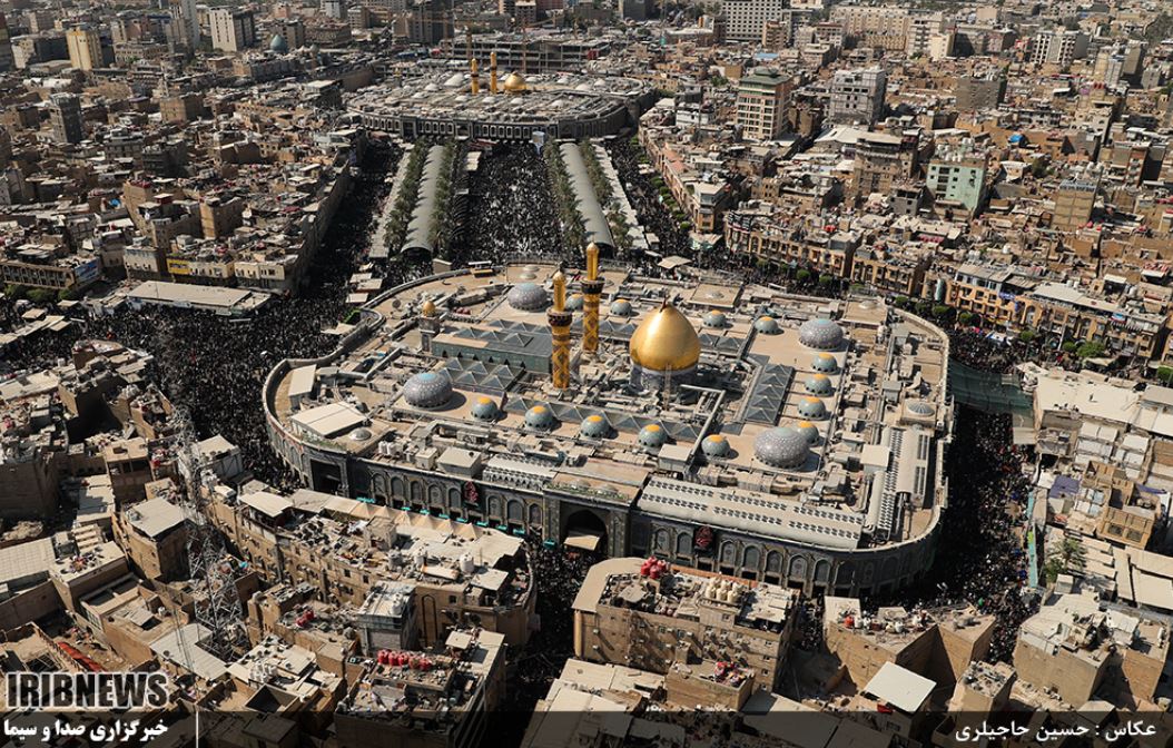 تصاویر زیبای هوایی از شهر کربلا