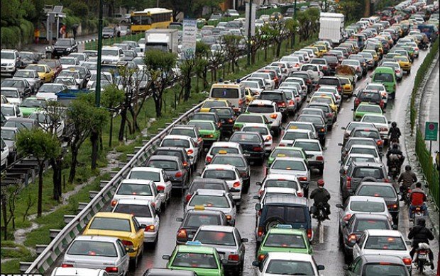 ترافیک روز‌های بارانی سناریوی همیشگی تهران