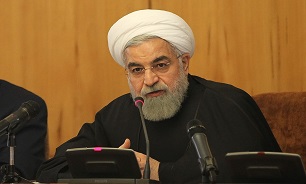 دکتر روحانی وارد باکو شد
