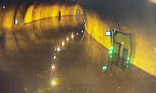 تونل امیرکبیر تهران زیر آب رفت تونل امیرکبیر تهران زیر آب رفت
