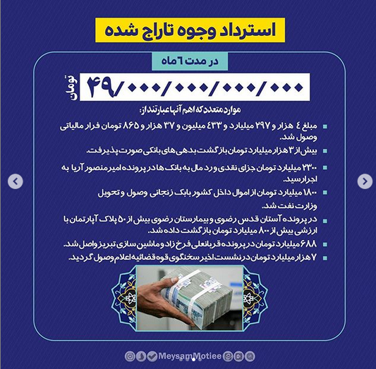 خدا قوت به قوهقضاییه که میداند جواب حاشیهها کار است خدا قوت به قوهقضاییه که میداند جواب حاشیهها کار است