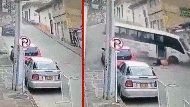 لحظاتی ترسناک از واژگونی ماشین مرگ