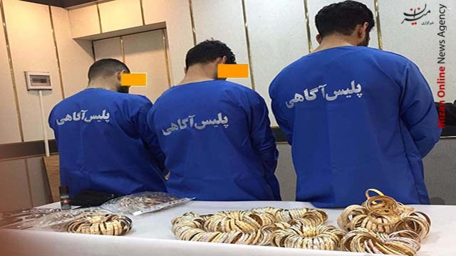 دستگیری سارقان کارگاه طلاسازی