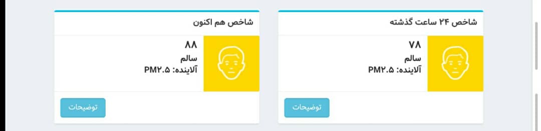 هوای تهران سالم است